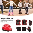 thumbnail image 3 of JUEGO DE CASCOS PARA BICICLETAS Para Niños, Engranaje de Proteccióne de Casco para Bicicletas para Niños Finamiento Suave de Protecciónemeta Ajustable para el Ciclismo 5, 3 of 7