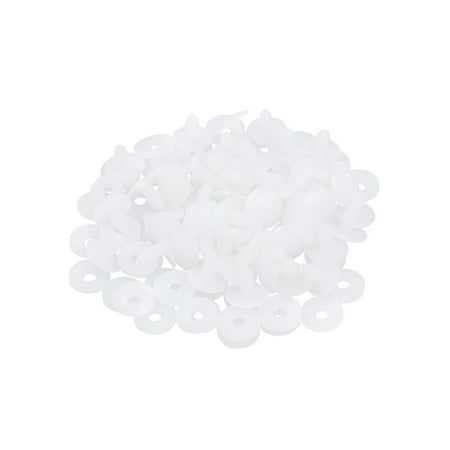 

HOMEMAXS 50 Set DIY Doll Joints Doll Toy Accessories Doll Skeleton Joints Plastic Doll Joints Supplies White Size 20MM