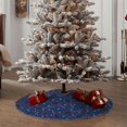 thumbnail image 4 of Fotbe Tennis Racket Pattern Christmas Tree Skirt, Tree Skirts Plush Christmas Decorations, Christmas Tree Skirts Xmas Decorations Holiday Party Decor-36", 4 of 6