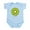 Sky Blue, variant on CafePress - Kawaii Kiwi Infant Bodysuit - Baby Light Bodysuit, Size Newborn - 24 Months