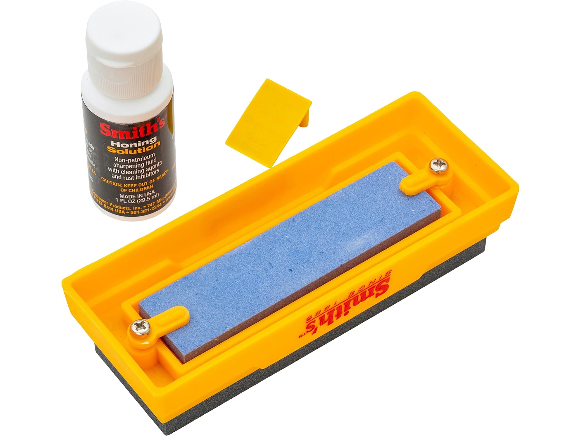 Smith's Combination Bench Stone Knife Sharpener Kit