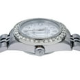 thumbnail image 4 of Pre-Owned Rolex Datejust 26MM 69174 Silver Diamond Dial Diamond Bezel Stainless Steel Jubilee Bracelet 0.9ct, 4 of 8