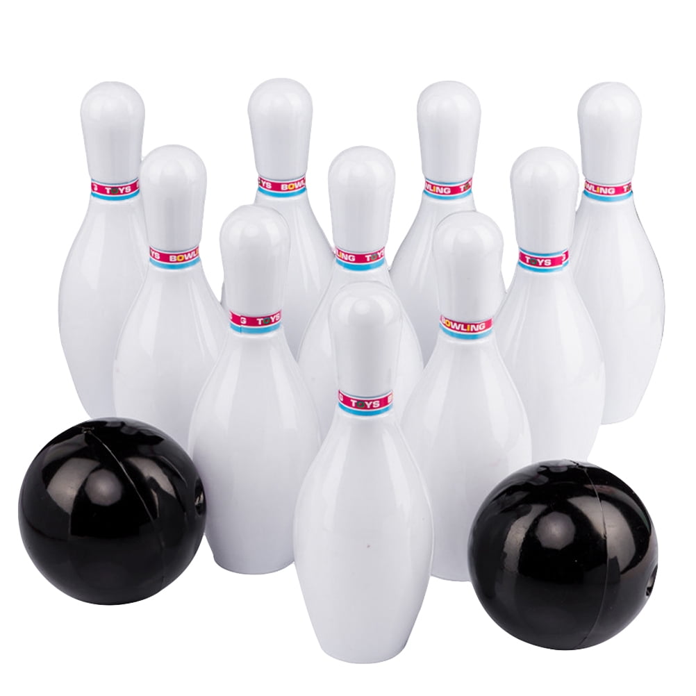 Plasitc Bowling Play Set Fun Indoor Outdoor Bowling Games Parent Children Interactive Toy for