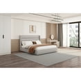 thumbnail image 4 of Whiteline Modern Living Tokyo King Bed, Light Grey, 4 of 10