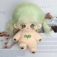 thumbnail image 3 of Muñeca de algodón de felpa Kawaii para niñas, muñeco de súper estrella de peluche, lindo cuerpo gordo, vestido de mariposa, puede cambiar la ropa, regalo, 3 of 5