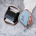 thumbnail image 4 of Purse Fashion Solid Color Cat Leather Change Purse Card ID Bag for Ladies, 4 of 4
