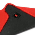 thumbnail image 7 of Ikon Motorsports Floor Mat Compatible With 2012-2013 Honda Civic 2-Door Coupe Factory Fitment Red Nylon Front & Rear Car Floor Mats Liner Carpets Replacement 4PCS, 7 of 7