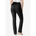 thumbnail image 2 of Roaman's Women's Plus Size Tall Plus Size Comfort Stretch Bootcut Jean, 2 of 6