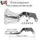 thumbnail image 5 of Palancas de embrague de freno ajustables para motocicleta Yzf R125, agarre de manillar para Yamaha Yzf-r125 Yzf R125 R 125 2008 2009 2010 2011 - 2021, 5 of 5