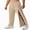 Khaki, variant on Mens Tear Away Pants After Hip Knee Surgery Breakaway Pants for Elderly Bedridden Tearaway Sweatpants with Pockets