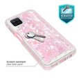 thumbnail image 2 of Samsung Galaxy A12 Case, Rosebono Graphic Design Shockproof Impact Resistant Protective Full-Body Rugged Clear Hybrid Bumper Case for Samsung Galaxy A12 (Pink Shell), 2 of 4