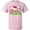AD-Pink, variant on Inktastic Auntie Claus with Christmas Santa Hat and Snowflakes T-Shirt