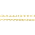 thumbnail image 4 of Floreo 10k Yellow Gold 6.5mm Puff Mariner Necklace, 4 of 4