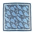 thumbnail image 2 of Up To $10 Heardband Blue Women's Spring Summer Cashew Flower Pattern Printed Headscarf, 2 of 3