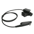 thumbnail image 2 of Military Headset Adapter For  Two-way  Headset Adapter Headset Adapter U94 PTT Headphone Adapter For  GP140 GP320 GP328 GP338 GP340 Walky Talky Headphone, 2 of 8