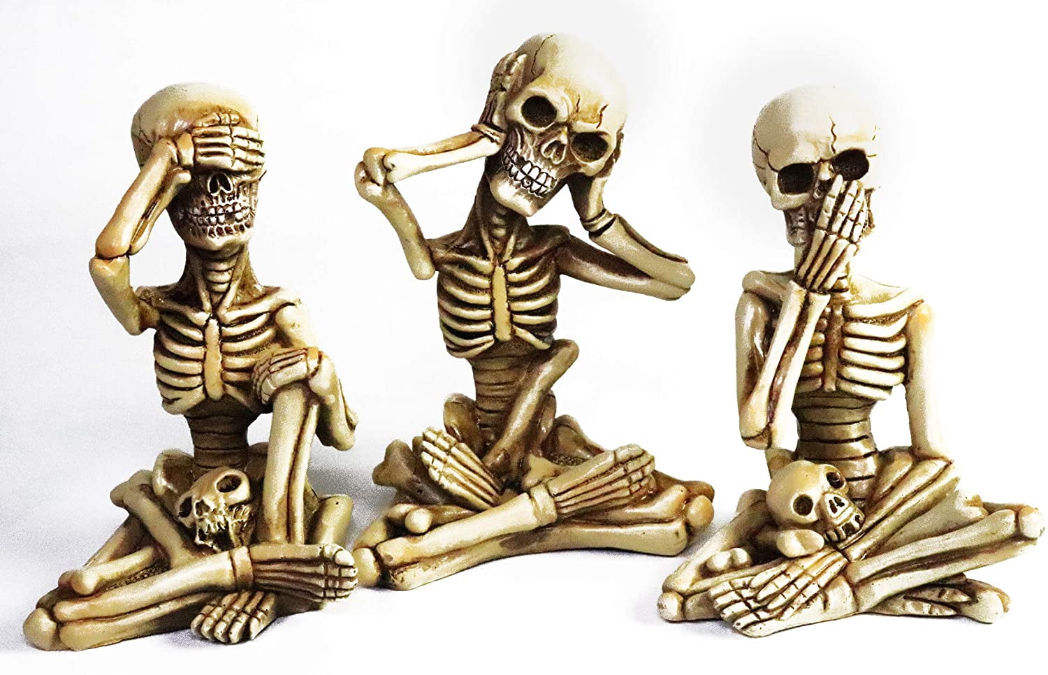 monkey see no evil hear no evil speak no evil figurines