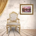 thumbnail image 3 of Podt, Martin 32x23 Gold Ornate Wood Framed with Double Matting Museum Art Print Titled - Magnificent Sunset in the Swamps, 3 of 4