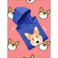 thumbnail image 3 of Stay Cute Happy Corgi Dog Hoodie Women -Image by Shutterstock, Female Large, 3 of 4