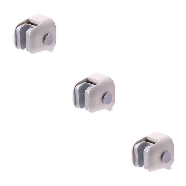 Bearachild Base de boquilla ajustable ABS, soportes de montaje para cabezal de ducha, grifo con ventosa fuerte, soporte fijo, suministros de baño Type1 NO1 Bearachild CBP049706