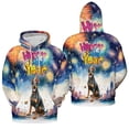 thumbnail image 3 of Happy New Year with Doberman Pinscher Fireworks Holiday Xmas Winter 2025 All Over Print 3D Hoodie Unisex Merch Hoodies Doberman Dog Lover Gifts - 00025, 3 of 6