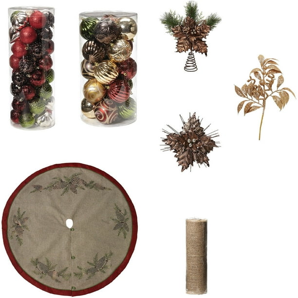 Natural Splendor Christmas Tree Decoration Kit