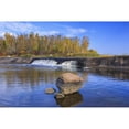thumbnail image 2 of Posterazzi DPI12259570 Rainbow Falls on The Whiteshell River in Autumn Whiteshell Provincial Park - Manitoba Canada Poster Print - 19 x 12 in., 2 of 4