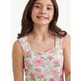 thumbnail image 3 of Justice Girls Textured Rib Knit Dress, Sizes XS - XLP, 3 of 6