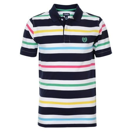 JET EXCLUSIVE - Ryan Short Sleeve Stripe Polo