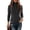 Black, variant on Women's Turtleneck Long Sleeve Knit Sweater, Soft Stretchy Knitted Tops for Casual Daily Layering, Fall Winter Basic Fitted Knitwear for Ladies Brown XXL