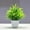 O, variant on Fake Plants Mini Artificial Greenery Cute Home Decor Bathroom Accessories for Modern Home Office & Bath Room Decor