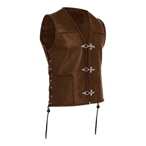 Sysea Men Casual Slim Fit Leather Waistcoat Buckle Vest Com - Leather Waistcoat Mens Sysea Men Casual Slim Fit Leather Waistcoat Buckle Vest Com - Leather Waistcoat Mens