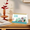 thumbnail image 5 of dajkiuy 2025-2026 Mini Desk Stand Calendar, Small Desktop Calendar Jan.2025 to Jun.2026 Standing Flip Mini Calendar 2025 2026 Monthly Schedule for Office Home Classroom, 5 of 6
