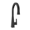 thumbnail image 4 of Lulani Santorini Stainless Steel 1-Handle Pull-Down Kitchen Faucet (No Spray Feature) - Gun Metal, 4 of 5