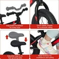 thumbnail image 6 of EuKer 12" Balance Bikes for Toddlers, Bicycle Training with Adjustable Seat for Boys and Girls, Black, 6 of 8