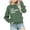 Green, variant on Uxgjfwu Size 6 Shirts Girls Crewneck Oversized Sweatshirt Kids Fashion Long Sleeve Pullover Tops 1-12 Years