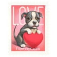 thumbnail image 4 of Love 2023 USPS Forever Postage Stamps 1 Sheet of 20 US Postal First Class Valentine Dog Cat Pet Wedding Celebration Anniversary Romance Party (20 Stamps), 4 of 8