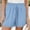 01 Sky Blue, variant on Weiqiqre Running Shorts for Women Summer Shorts with Pockets High Waisted Wide Leg Cute Ruffle Waist Drawstring Casual 2025 Vacation Outfit