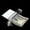 H001- Clear, variant on Money Gun Shooter with Prop Money, Prop Money Realistic, 4X2 in Plastic Housing, Magic Trick, Holiday Party Entertainment, Clear Finish, 1 Pc