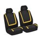 thumbnail image 2 of 4 fundas universales para asientos de coche, gruesas y resistentes al desgaste, accesorio interior (amarillo), 2 of 5