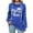 A-Blue862, variant on XIAOCHA Men's Mama Bear Print Hoodie Oversized Long Sleeve Hooded Pullover Top Soft Family Casual Hoodies
