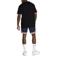 thumbnail image 2 of Ma Croix Mens Athletic Three-Tone Basketball Active Mesh Shorts, 2 of 6