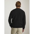 thumbnail image 3 of Chaps Men’s and Big Men’s Cable Knit Crewneck Sweater, Sizes S-2XL, 3 of 6