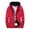 Red, variant on JTieacloth Men's Jackets Coats Male Fashion Casual Youth Handsome Hooded Jacket Black