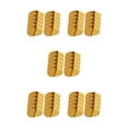 thumbnail image 3 of Thinsony Golf Head Covers PU Portable Protector Travel Athlete Golf for Training Yellow Large 10 Pcs 5Set, 3 of 6