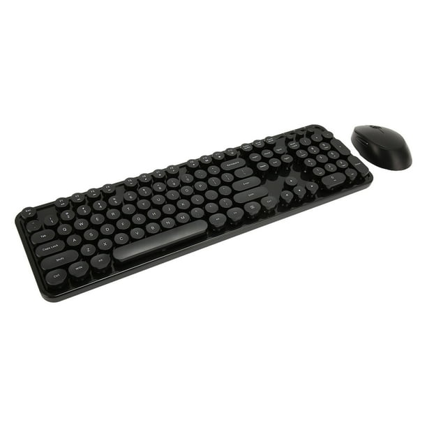 Combo de teclado y mouse, teclado inalámbrico y teclas de mouse