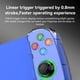 thumbnail image 4 of Para teléfono móvil Android iOS Controlador de juegos inalámbrico para PS4 Switch (Azul), 4 of 9