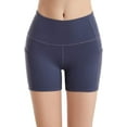 thumbnail image 4 of Women's High Waisted Yoga Pants with Pockets Tummy Control Workout Leggings, 4 of 8