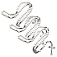 thumbnail image 1 of Collares Religiosos VentDepot CatholicDivin04 3Pzas 30cm 5.3x3.1cm Cruz Cuentas 10mm Madera Blanco, 1 of 2