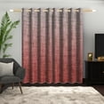 thumbnail image 5 of Lfeey Blackout Curtains Color Blocking, Room Darkening for Bedroom Grommet Curtains, White, 52x84 inches, 2 panels, 5 of 6
