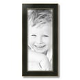 thumbnail image 2 of ArtToFrames 8" x 19" Honors Black with Gold Picture Frame, 8x19 inch Black Wood Poster Frame (WOM-5158),  Pack, 2 of 7